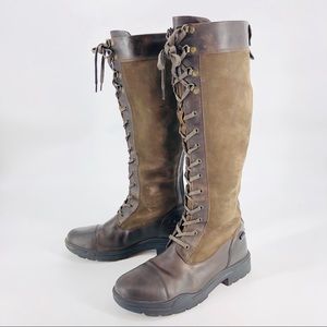 ada tall lace up boot
